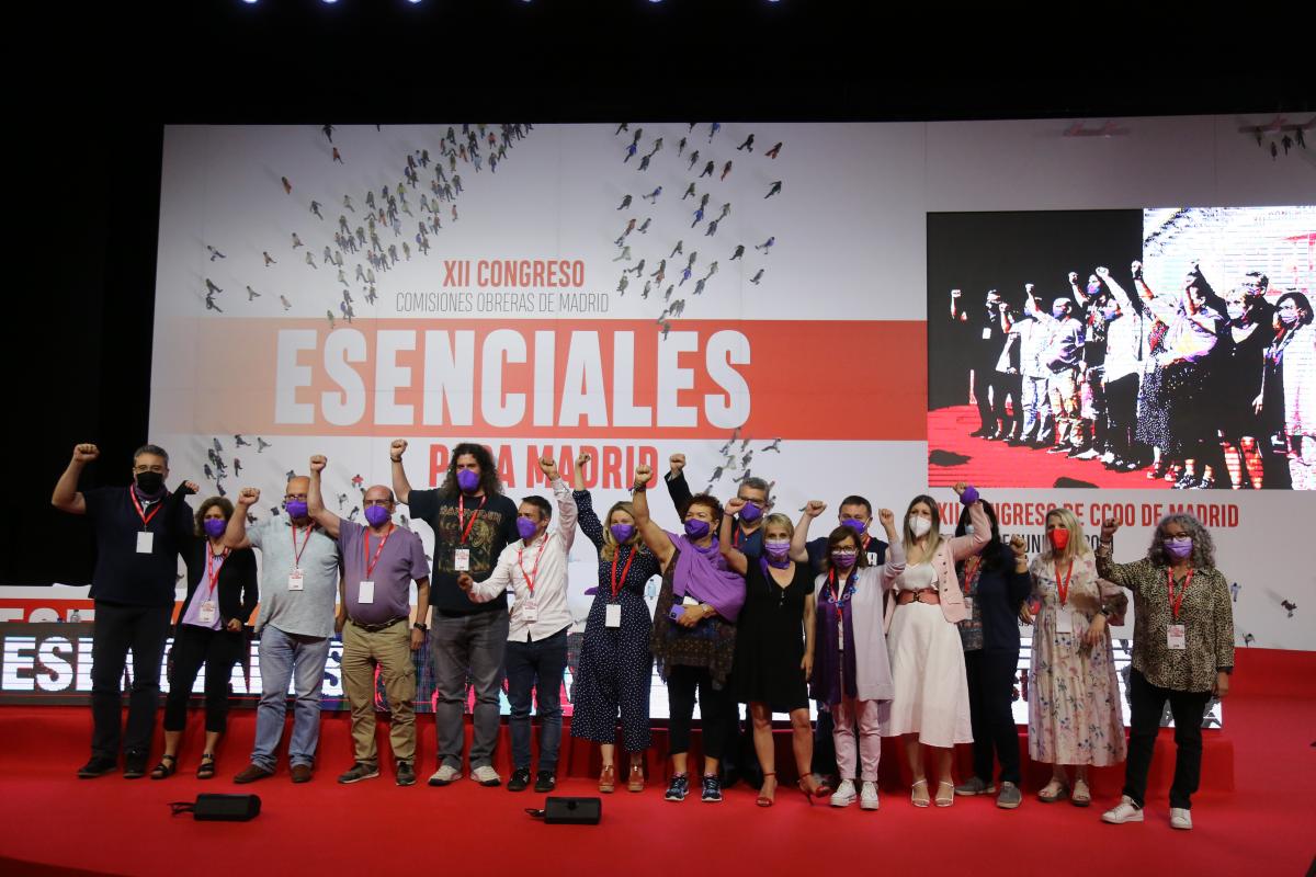 XII Congreso CCOO Madrid. Dia 3 y clausura