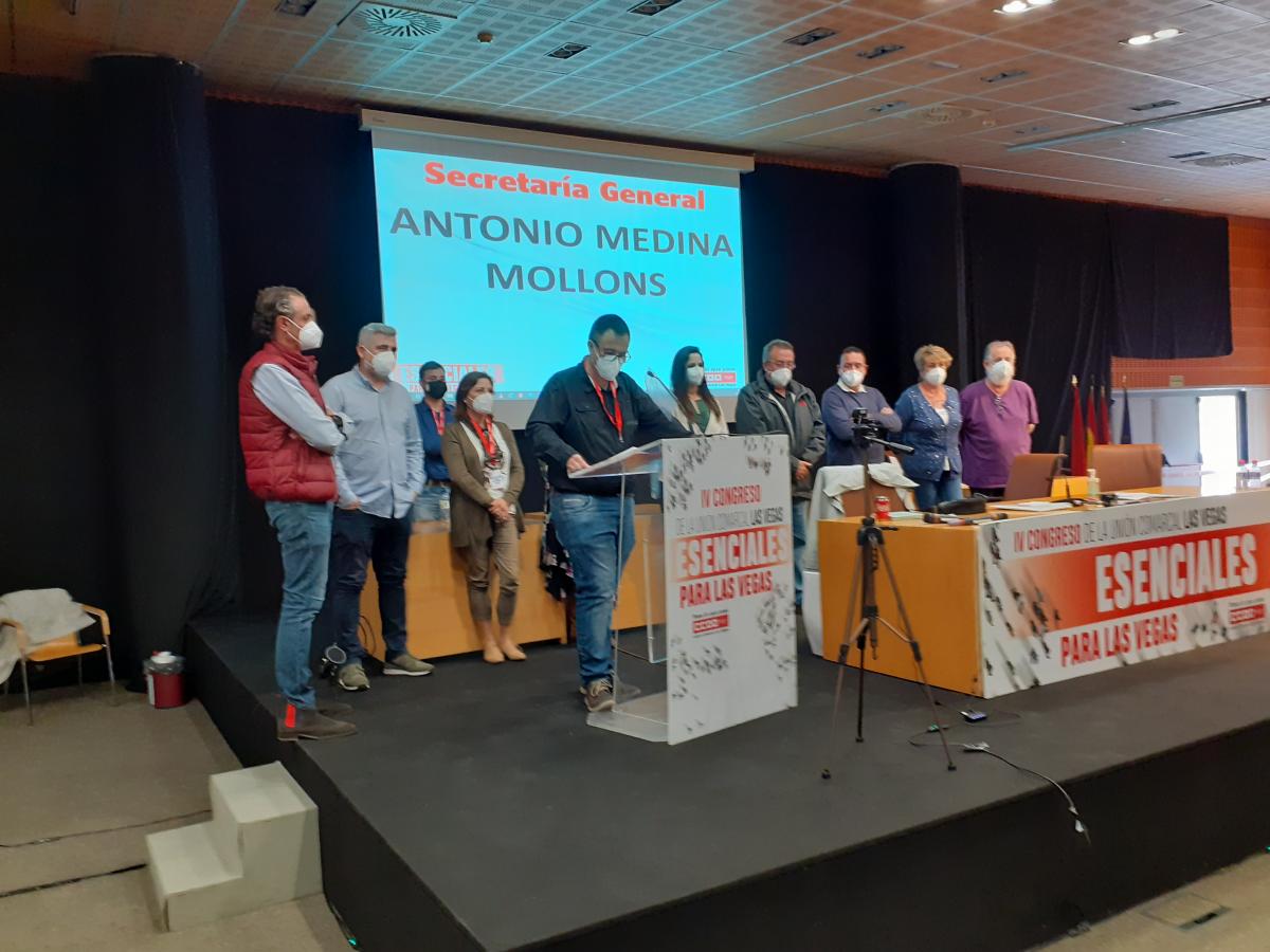 Nueva Ejecutiva de la Unin Comarcal Las Vegas