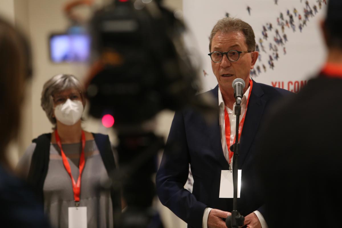Galera fotogrfica inauguracin XII Congreso CCOO Madrid (da 2 junio maana)