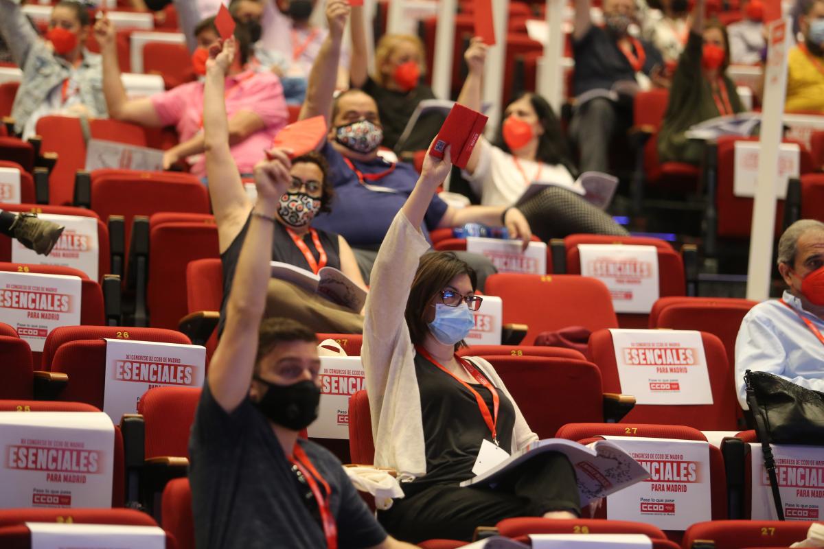 XII Congreso CCOO Madrid. Dia 3 y clausura