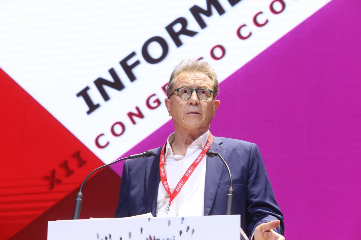 Galera fotogrfica inauguracin XII Congreso CCOO Madrid (da 2 junio maana)