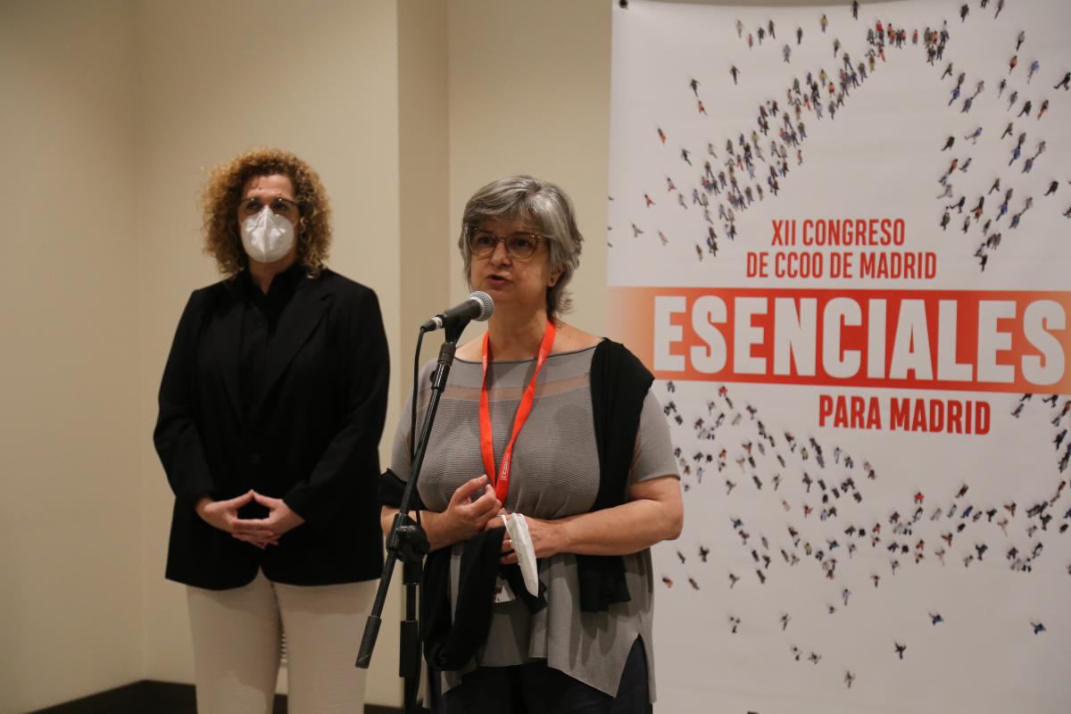 Galera fotogrfica inauguracin XII Congreso CCOO Madrid (da 2 junio maana)