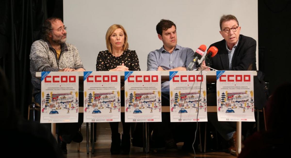 La asesora sociolaboral en los barrios de CCOO y la FRAVM es ya una realidad