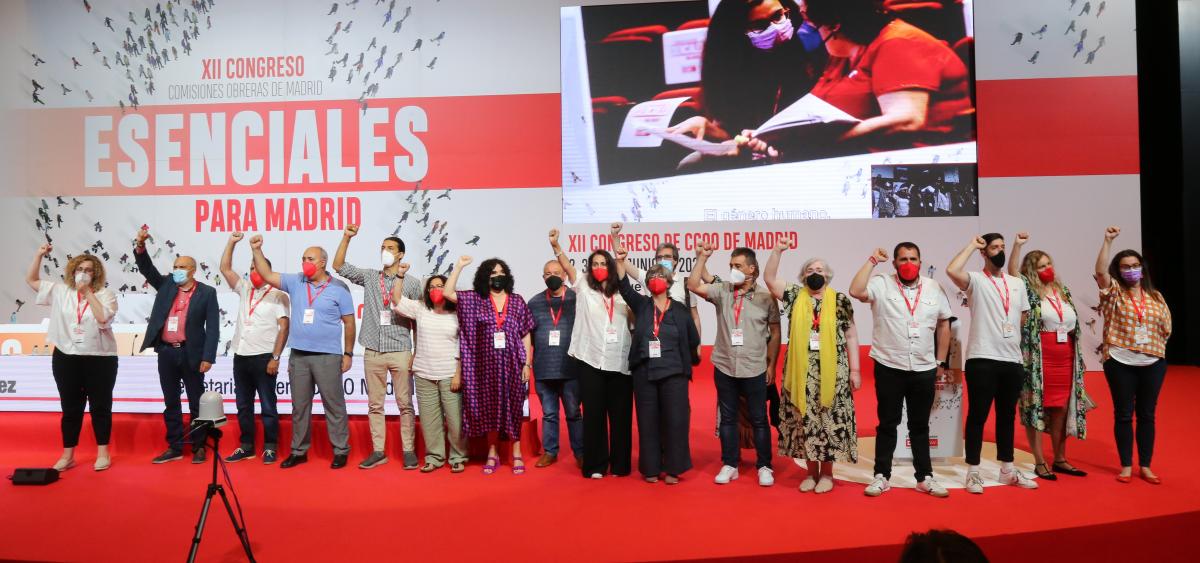 XII Congreso CCOO Madrid. Dia 3 y clausura