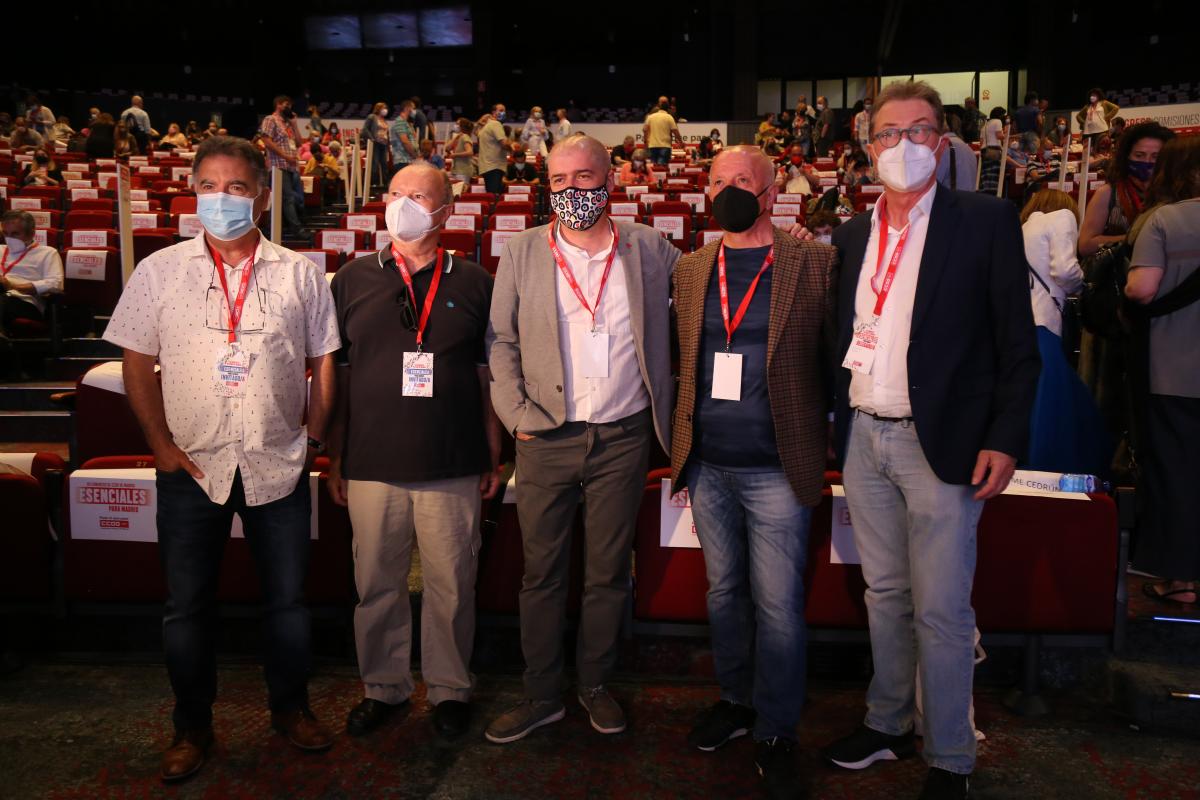 Galera fotogrfica inauguracin XII Congreso CCOO Madrid (da 2 junio maana)