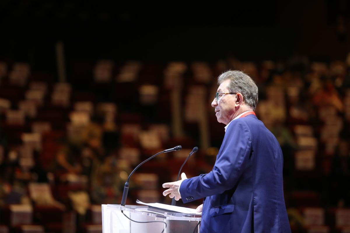 Galera fotogrfica inauguracin XII Congreso CCOO Madrid (da 2 junio maana)