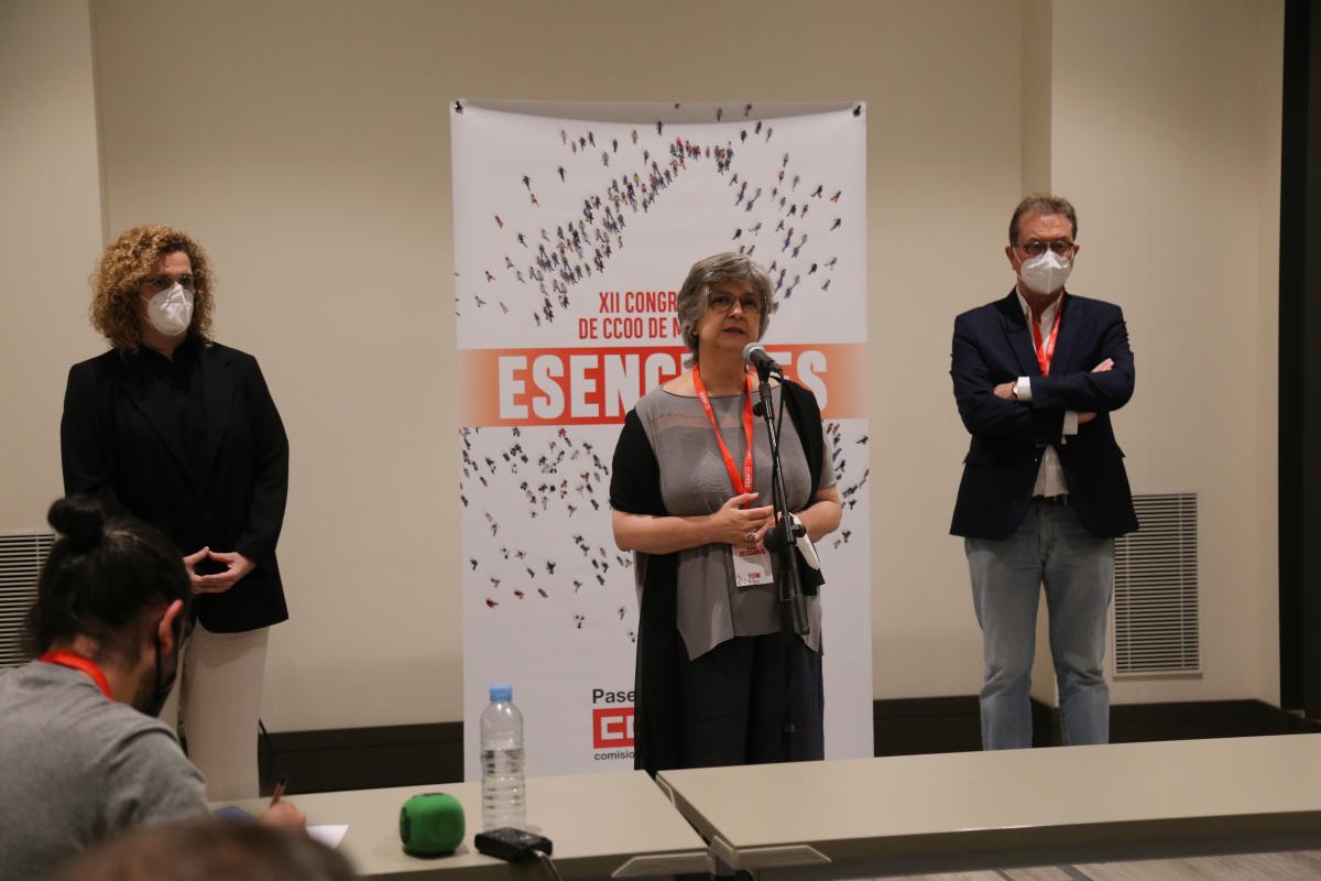 Galera fotogrfica inauguracin XII Congreso CCOO Madrid (da 2 junio maana)