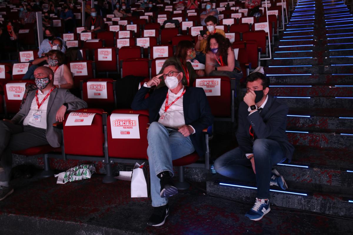 Galera fotogrfica inauguracin XII Congreso CCOO Madrid (da 2 junio maana)