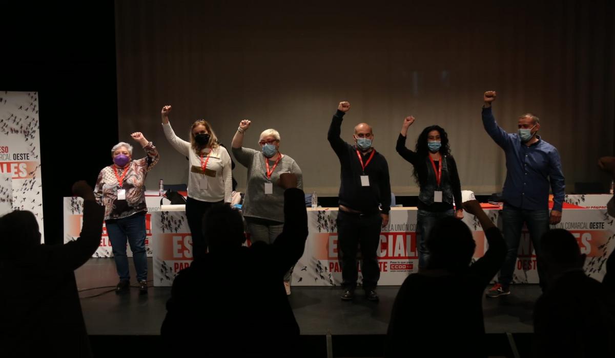 Teresa Gonzlez, elegida como secretaria general de la Unin Comarcal Oeste de CCOO